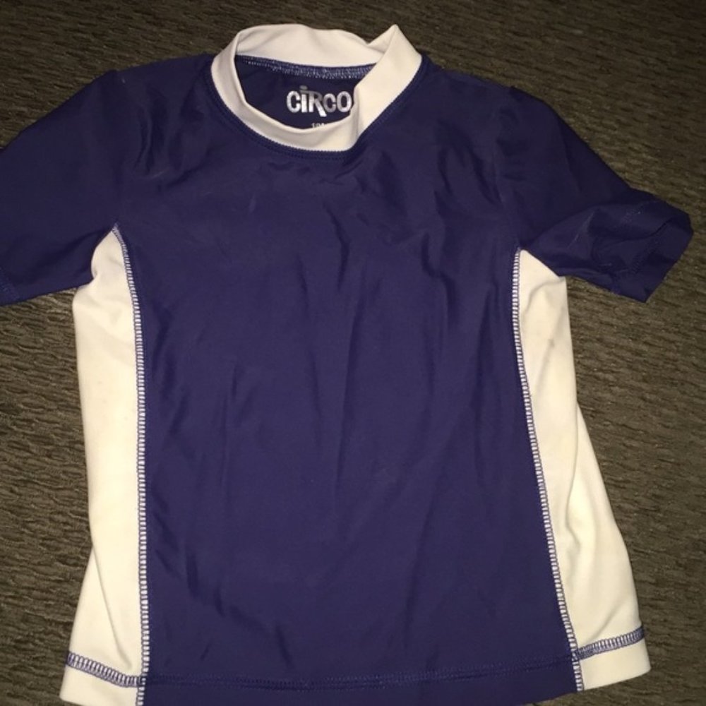 Circo Navy Blue Rashguard Swim Top 3T